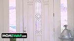 Mom Swap – Gorgeous Milfs Invite Over Stepsons To Work And End Up Riding Their Massive Dicks