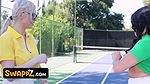 Tennis Game With Slut Stepmoms Leads To Foursome Fuckfest Orgy – Kenzie Taylor & Mona Azar – Swappz