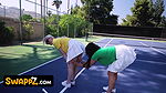 Tennis Game With Slut Stepmoms Leads To Foursome Fuckfest Orgy – Kenzie Taylor & Mona Azar – Swappz
