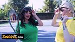 Tennis Game With Slut Stepmoms Leads To Foursome Fuckfest Orgy – Kenzie Taylor & Mona Azar – Swappz