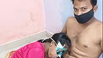 Mask bhabhi handjob and blowjob
