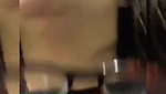 Cute Girl With Glasses Takes Cum All Over Her Face And In Mouth