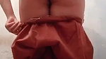 Desi Punjabi girl showing her boobs and ass