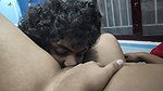 Mallu girl hot red half saree romance and sex with boy friend