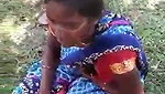 Tribal Desi wife fucked outdoors