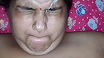 Bhabhi taking cum on face