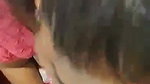 Tamil housewife giving blowjob to lover in hotel