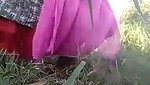 Telugu village wife outdoor pee