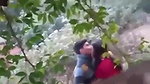 Lovers Outdoor Romance Caught on cam