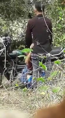 Lovers Caught Fucking in Forest