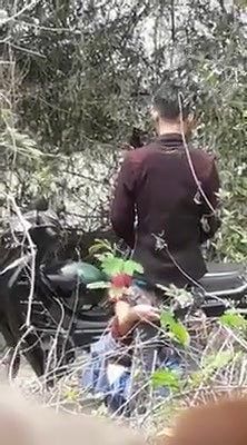 Lovers Caught Fucking in Forest