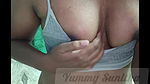 Yummy Sunitha self touched and melons revealed