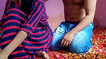 Desi Aunty did dirty work with two boys-Hindi Clean