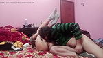 Dasi stepsister sex with stepbrother on home bed so hot
