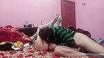 Dasi stepsister sex with stepbrother on home bed so hot