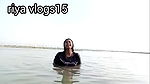 Riya vlog youtuber hot bath
