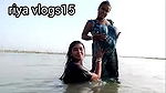 Riya vlog youtuber hot bath