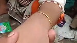 Village sexy bhabi boobs press