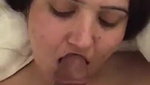 Beautiful Paki Babe Taking Cum In Mouth