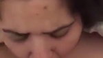 Beautiful Paki Babe Taking Cum In Mouth