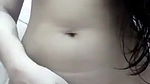Beautiful girl fingering hard