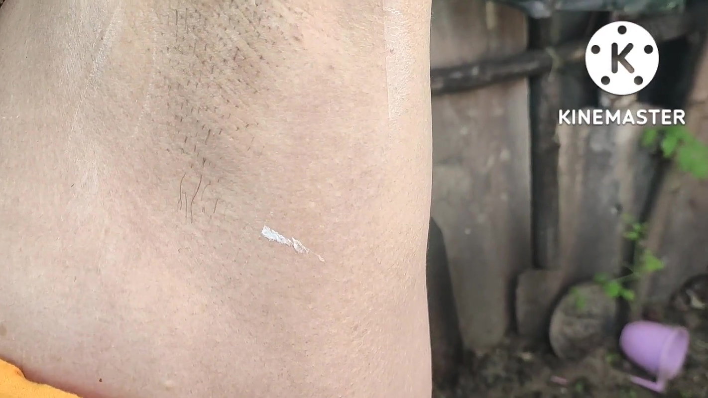 Anita yadav saving her underarm hair