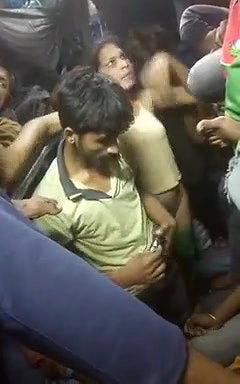 Desi HIJRA Using Bad Words On Train Showing Her Nude For Money
