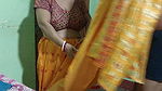 Today Salu Bhabhi was looking hot in a yellow saree. husband fucks a lot