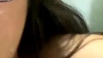 Cute Girl With Glasses Takes Cum In Mouth Swallows And Licks It Nicely