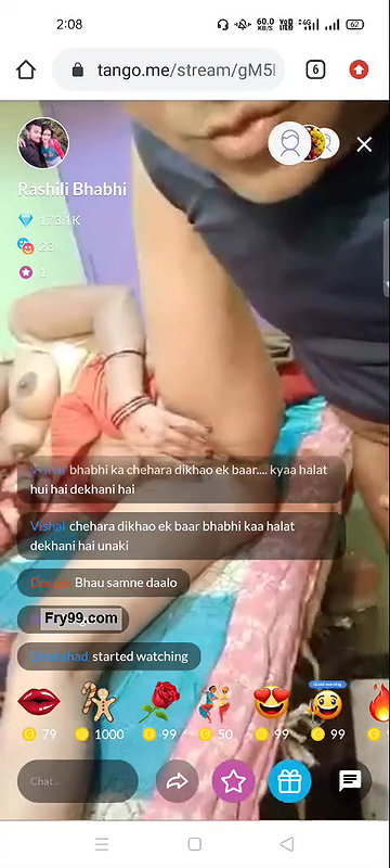 Rashili cpl Fucking in Tango Live