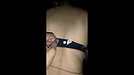 hot look indain young wife trying new bra