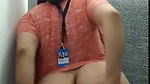 Huge ass girl Making video in office for lover