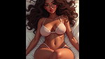 Desi MILF Cartoon Aunty Uncovered – Big Boobs & Hips Fantasy