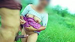 Desi Village bhabhi enjoy early morning sex with her Devar in jungle, outdoor Jungle Sex