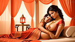 Indian desi girl must kiss on the pretext of shopping