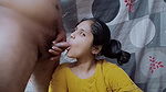 indian desi girl sucking boyfriend cock