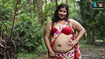 Sharmistha Hot And Bold Saree Video Shoot  Model Cleavage Show Saree Shoot  Saree Fashion Shoot