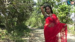 Rupsa  Red Colour Saree  Outdoor Saree Video Shoot  High Fashion Navel Show Video