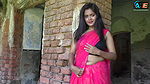 Rupsha  Pink Saree Sleeveless Blouse Video Shoot  Navel Show Video  saree fashion blog