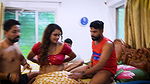 A FUNNY STORY OF A SEXY HOT BHABI AND HER YOUNG NEIGHBOR BOYS, DESI GANG-BANG