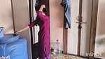 Desi bhabhi changing clothes in front of devar