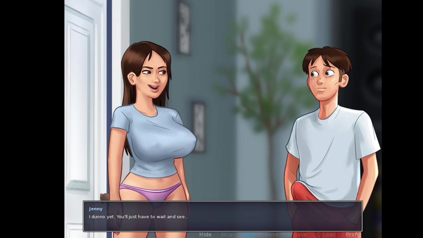My stepmom is masturbating and my stepsister and I are watching
