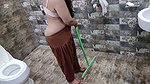 I Recorded My Stepsister While She Is Cleaning Bathroom And Bedroom
