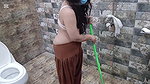 I Recorded My Stepsister While She Is Cleaning Bathroom And Bedroom