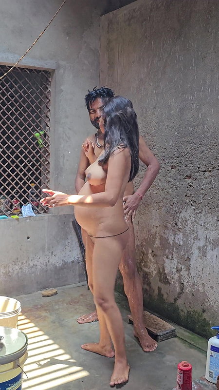 Desi indian village pregnant wife fucked by husbands