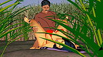 Brother-in-law left sister-in-law in the field