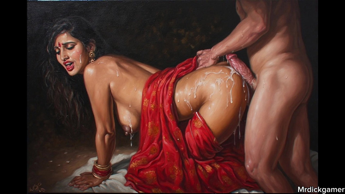 Beautiful desi village threesome