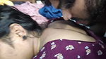 Vaishnavy saree removal and hot romance with boobs kiss ass kiss lip lock and hot fuck with sex of mallu couple