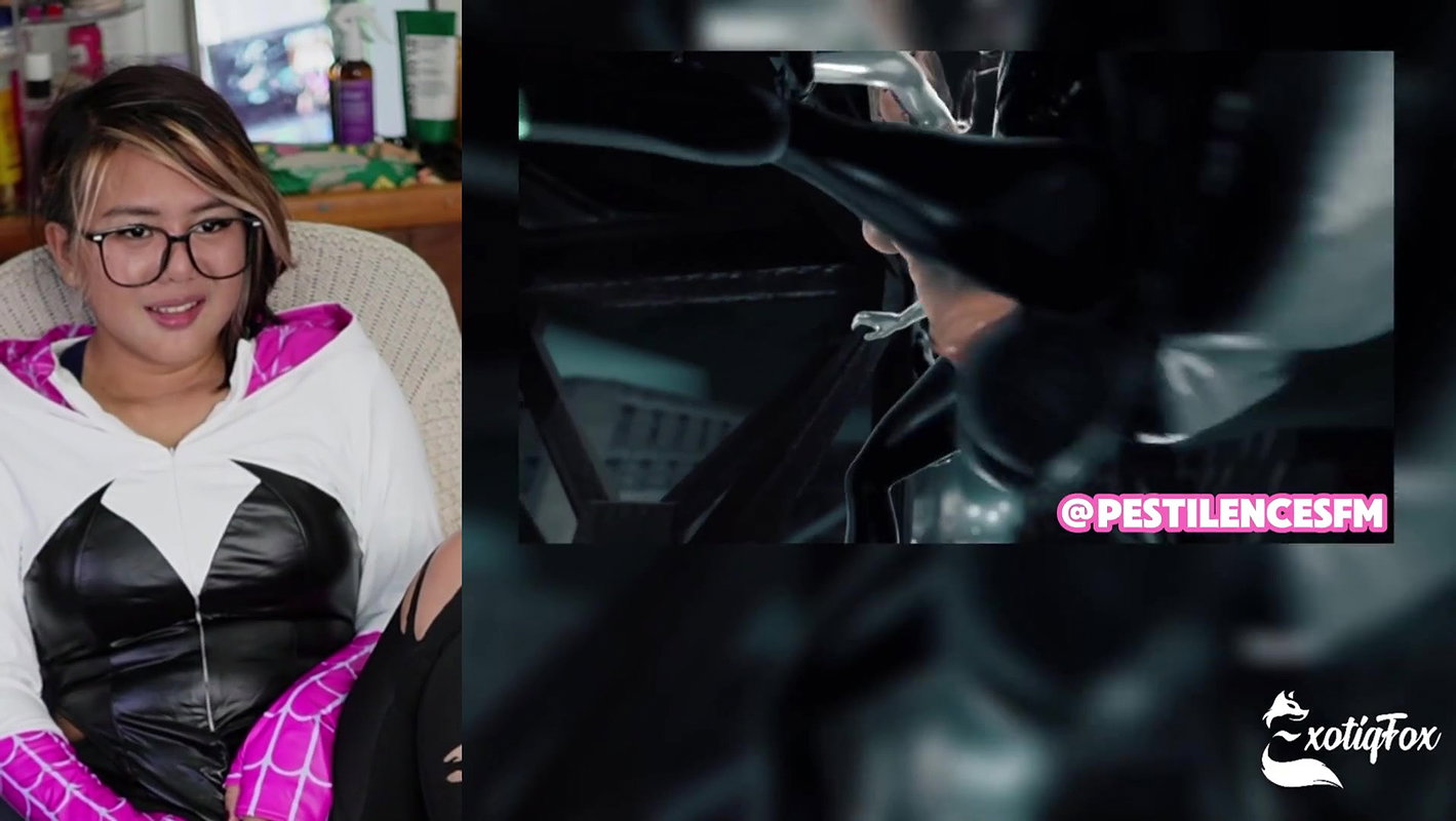 GWEN STACY GETTING HARDCORE FUCKED BY VENOM – ExotiqFox Solo Gooner Girl Masturbation Gooning