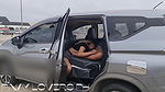Yaer Old Pinay Student, I Let My Husband Fuck My Friend On Our Car Public Sex Near the Road!